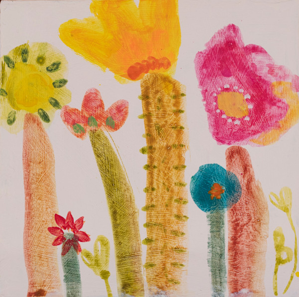 Fun Flowers Four by Brigitte Girling, Image 1.