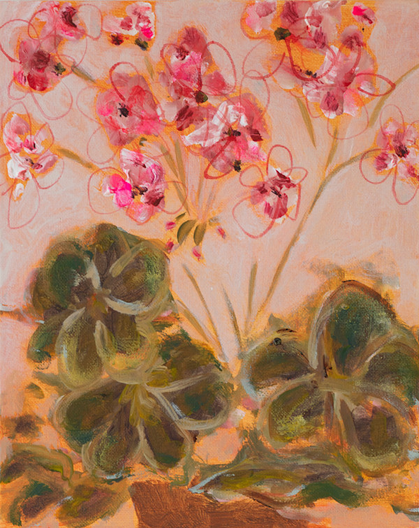 Mum's Geranium by Brigitte Girling, Image 1.