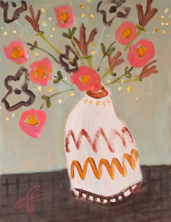 Pink scissors by Brigitte Girling, Image 1.