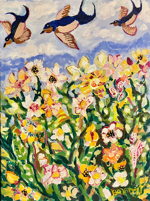 Frothy Day by Genie Baranoff