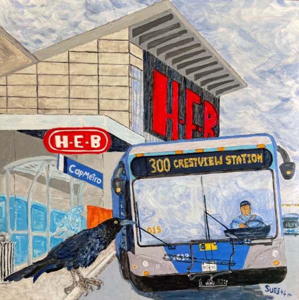 H-E-B Grackles No. 3 by Jesse Sublett