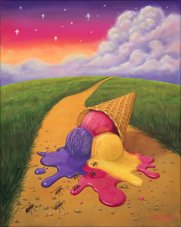 Desserted Path by Cliff Powell