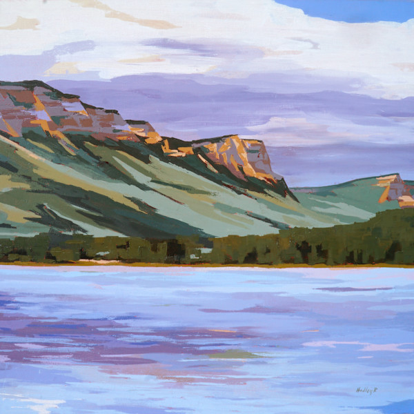 Incoming Rain, Haviland Lake by Hadley Rampton