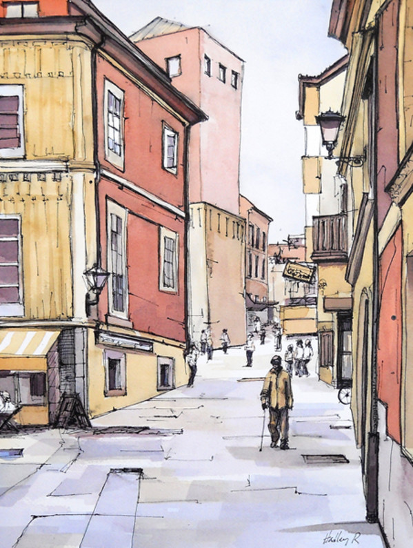 La Mediodia, Gijon, España by Hadley Rampton