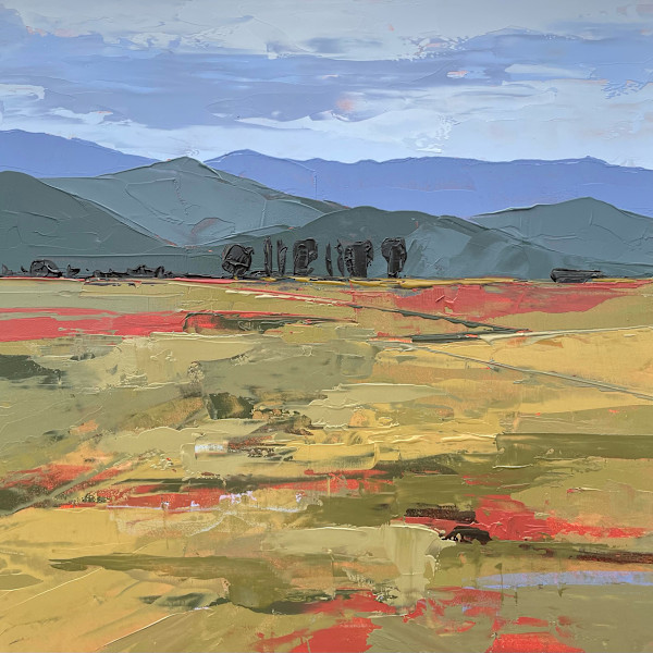 Mesa Farmland, Overlooking Durango by Hadley Rampton