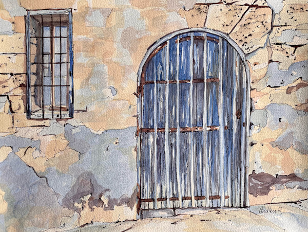 Seaside Wall, Valetta, Malta by Hadley Rampton