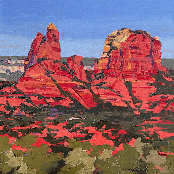 Vermillion Morning, Sedona by Hadley Rampton