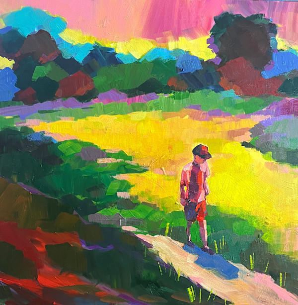 A Spring Walk by Laura Green