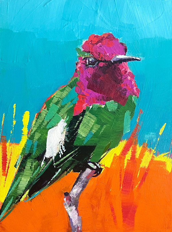Anna's Hummingbird by Laura Green