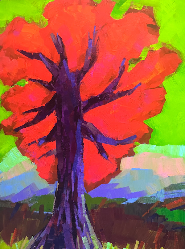 Red Sequoia by Laura Green