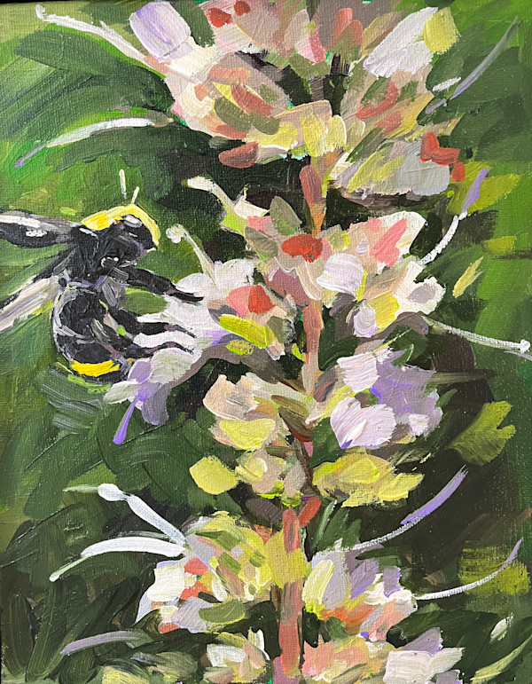 Bumblebee and Sage by Laura Green