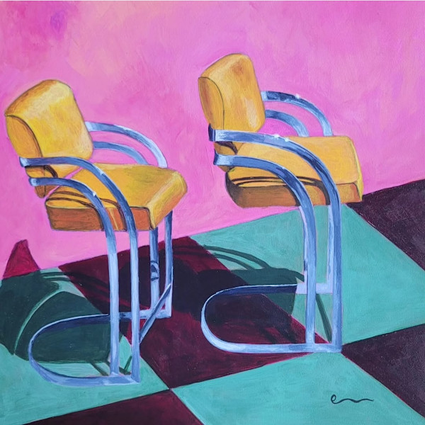 No. 11 Chairs and Shadows Series by Emily Bharatiya