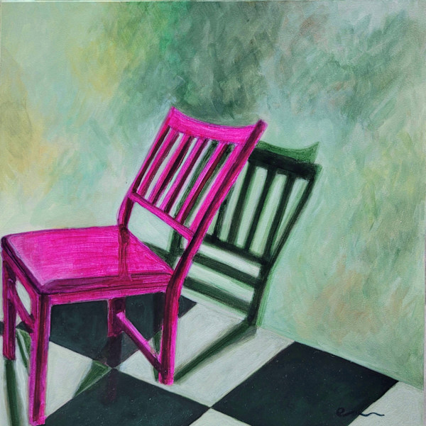 No. 6 Chairs and Shadows Series by Emily Bharatiya