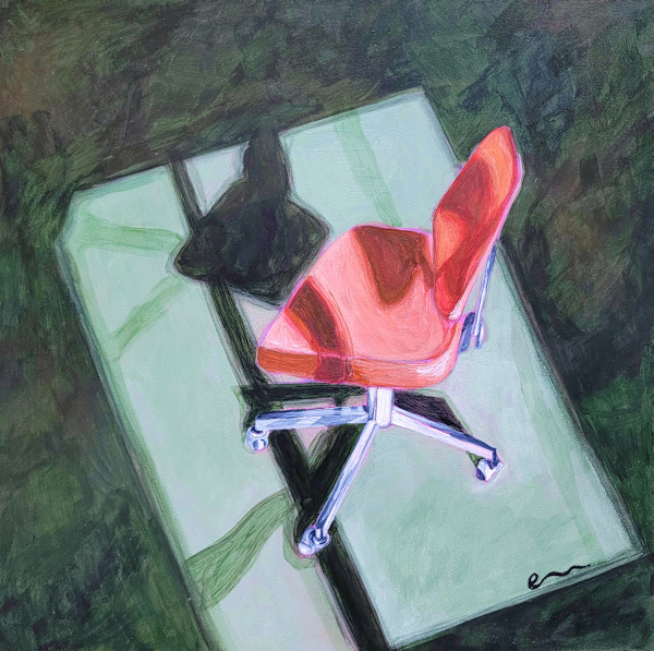 No. 8 Chairs and Shadows Series by Emily Bharatiya