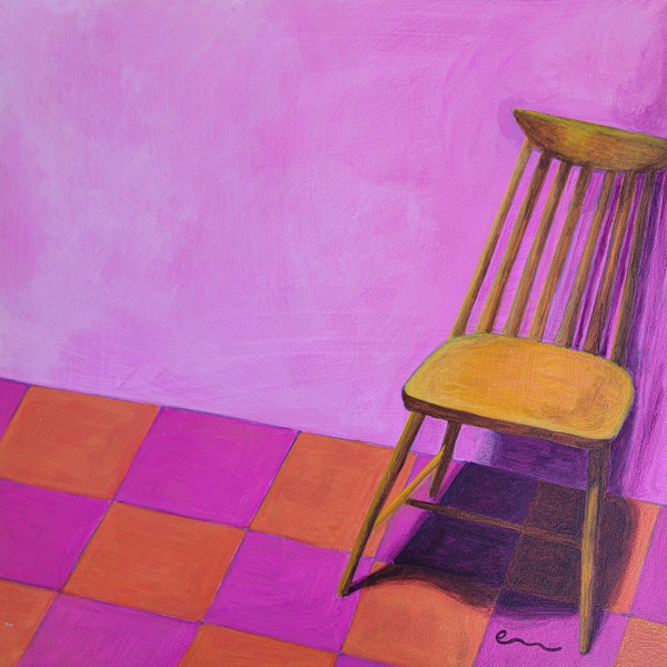 No. 14 Chairs and Shadows Series by Emily Bharatiya
