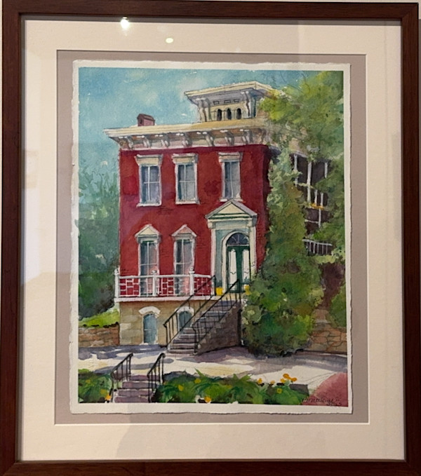 Cottage on Cobblestone Alley by Rebecca Vorkapich, Image 13.