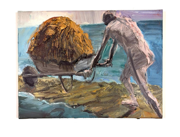 Wheelbarrow Study by Euan MacLeod, Image 1.