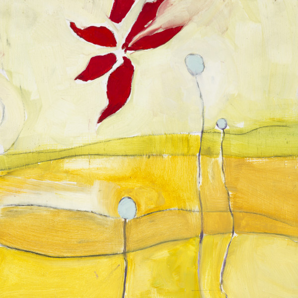 Yellow Field by Susan  Schiesser