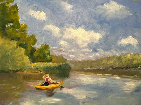 Reflective Paddle by Janice Tippett