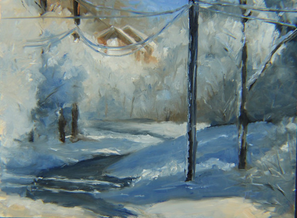 Snow Shadows by Janice Tippett