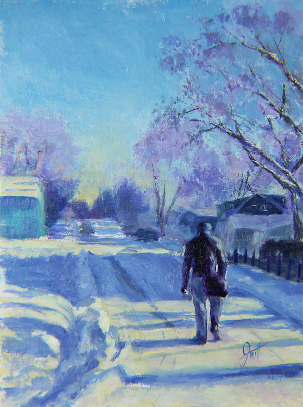 Snowbound Delivery by Janice Tippett