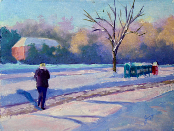 Letters in the Snow by Janice Tippett, Image 1.