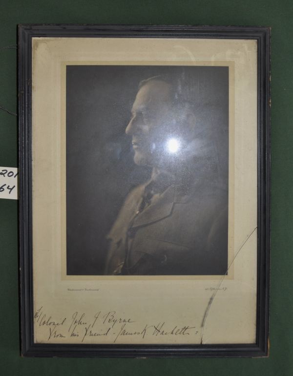 Framed Photograph of Colonel John J. Byrnes