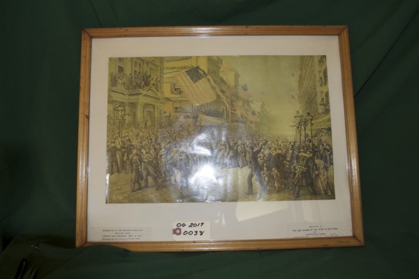 NY Seventh Regiment Departing Hoboken N.J. for the Civil War.