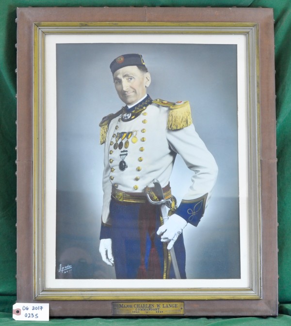 Commandant Major Charles W. Lange