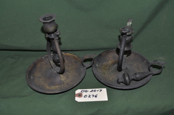 Gimbaled Candle Stick Holders for Ship