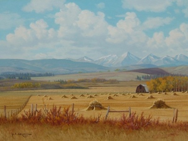 Wheatfields by George Horvath, Image 1.