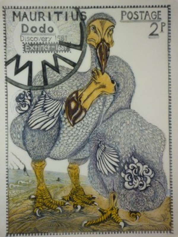 DoDo - Postage stamp by Richard Calver, Image 1.