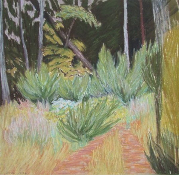 Salt Spring Landscape with Broom by Diana Dean, Image 1.