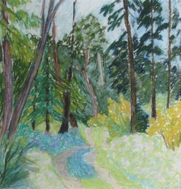 Salt Spring Landscape - North View by Diana Dean, Image 1.