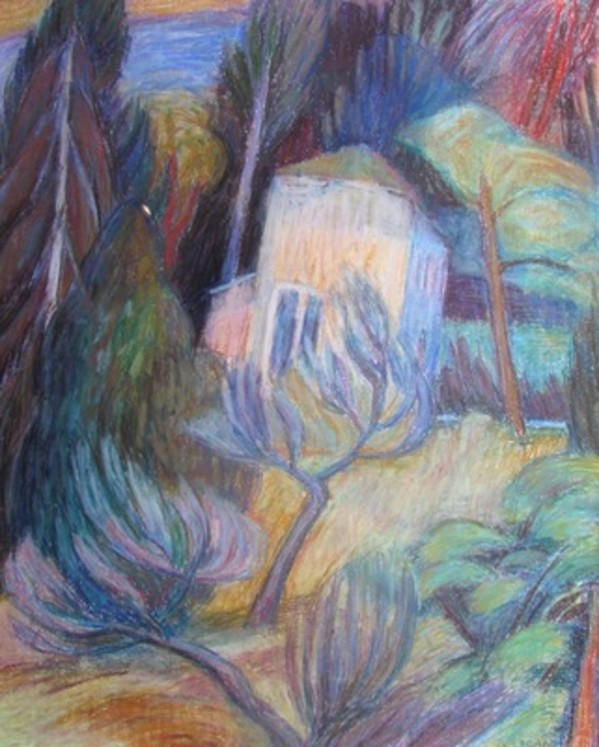 Mrs. Steven's House at Central by Diana Dean, Image 1.