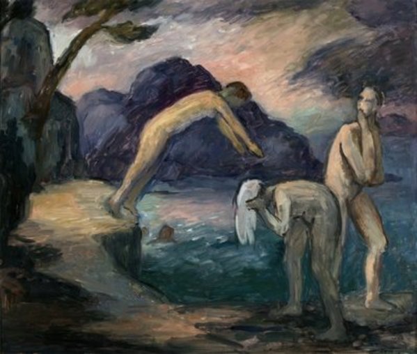 Study for Bathers by Diana Dean, Image 1.