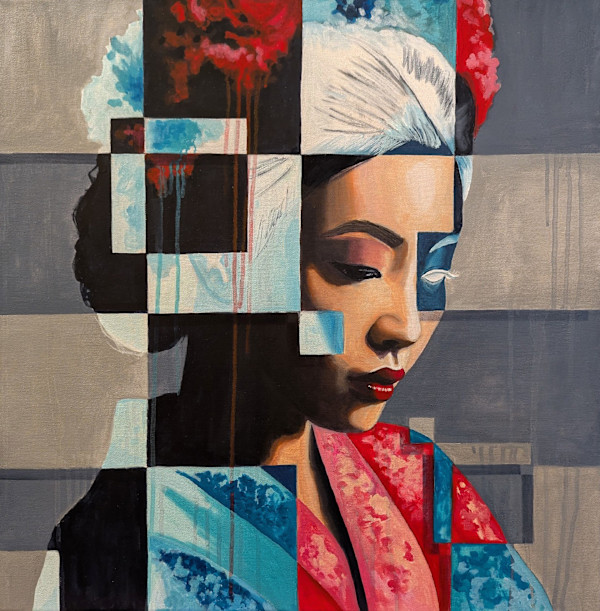 Tessera II: Asia - Reflected Serenity by Angeline Collier, Image 2.