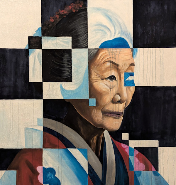 Mosaic of a Matriarch II by Angeline Collier, Image 2.