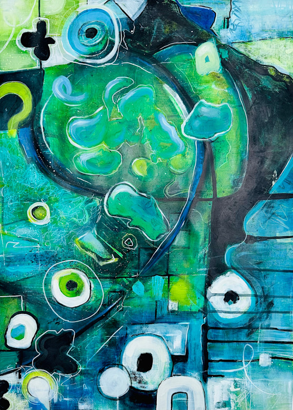 Study of Blue and Green by Jodi Gaines