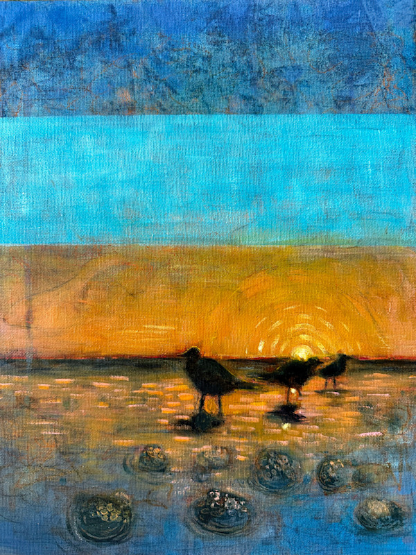 Birds at Sunset by Jodi Gaines, Image 1.