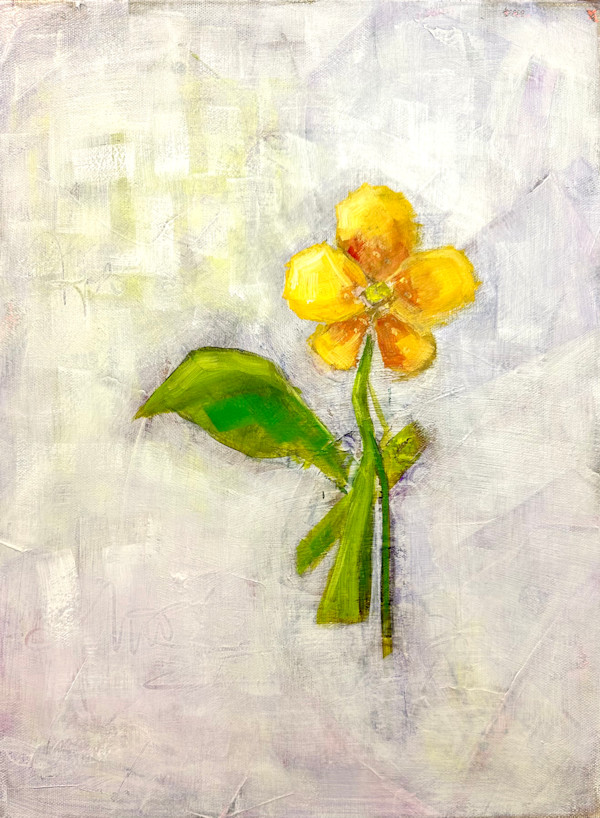 The Floating Garden: Yellow Orchid 1 by Jodi Gaines