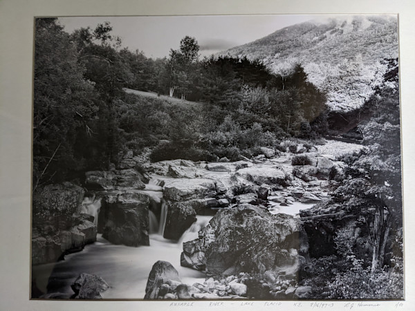 Ausable River - Lake Placid, N.Y. 8/16/97-3 by L.J. Hemmis