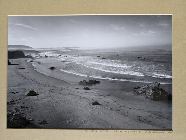 Fog over the Pacific - Big Sur, CA by L.J. Hemmis