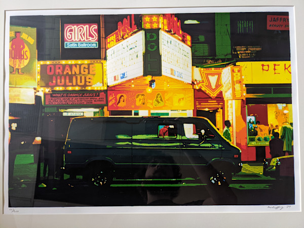 Night-Times Square by Noel Mahaffey