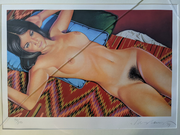 You Get more Salami with Modigliani (set 4 "Salute to Art History") by Mel Ramos