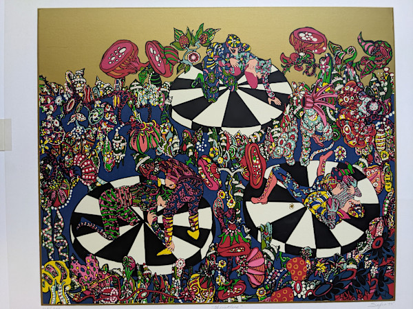 Wrestlers by Ellen Safra