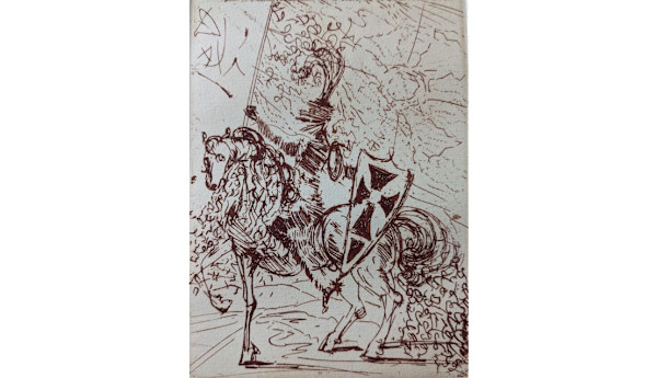 El Cid by Salvador Dali, Image 1.