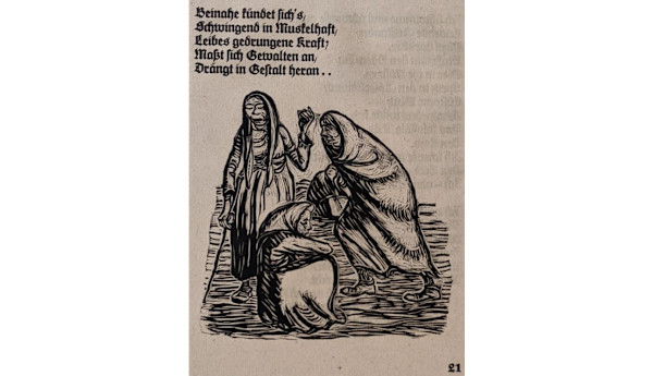 Die Vasstossenen (The Outcasts) by Ernst Barlach, Image 1.