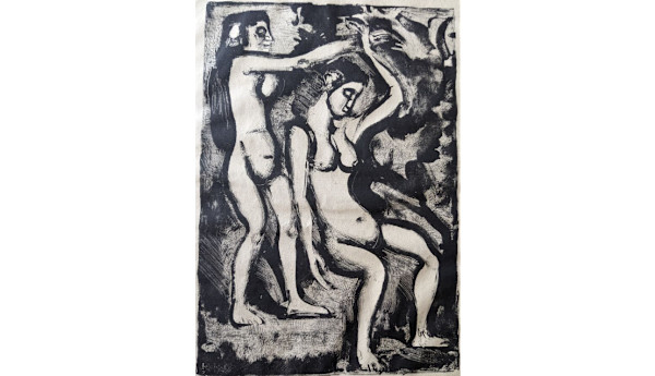 Deux Filles Nues by Georges Rouault, Image 1.