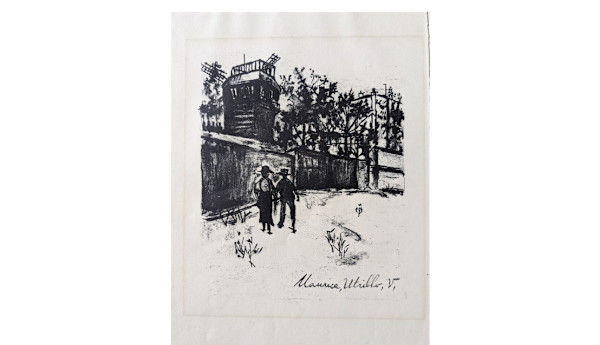 Moulin de la Galette by Maurice Utrillo